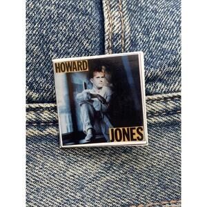 Howard Jones Vintage 80s Badge Button Pinback Pin #426 Promo Concert Ticket
